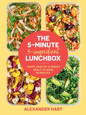 cover image of The 5-Minute 5-Ingredient Lunchbox